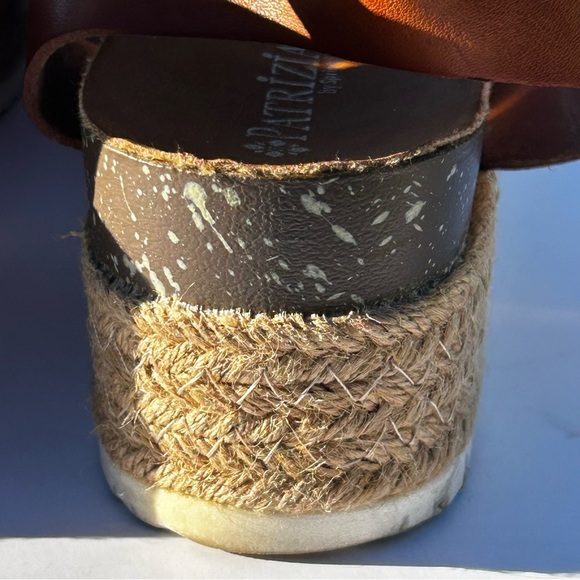 Patrizia by Spring Step Raenae Camel Women's Platform Ankle Strap Sandals Size 9 - Picture 9 of 11